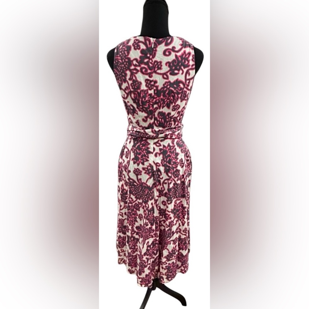 🔥 BODEN! “RIVIERA” MIDI-DRESS!! STUNNING PATTERN! LINEN COTTON BLEND! - Picture 5 of 16